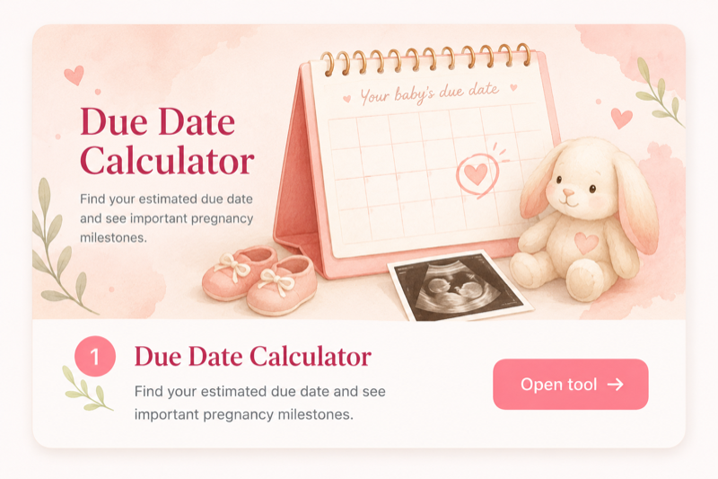 Due Date Calculator: Find your estimated due date and see important pregnancy milestones.