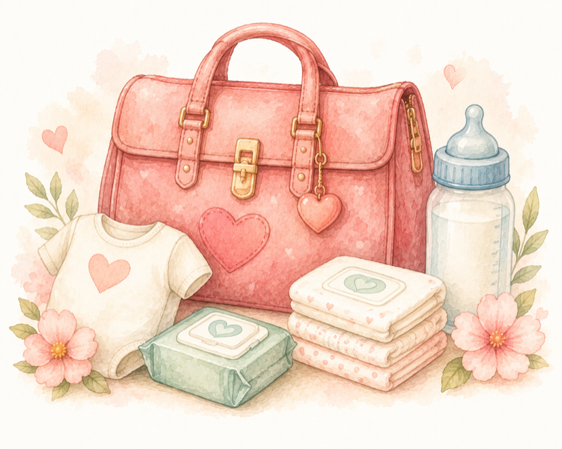 Hospital Bag Checklist: 50+ items checklist with saved progress.